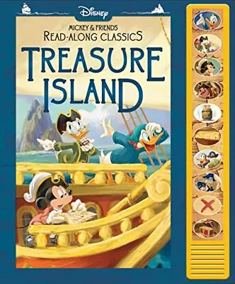 Disney Mickey Mouse And Minnie Mouse Read-Along Classics - Treasure Island I... • $5.74