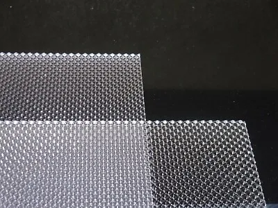 3 Mm A3 TPA Polycarbonate Prismatic Lighting Diffuser Sheet 420 Mm X 297 Mm • £10.99