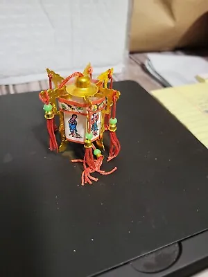 VIntage Chinese Palace Mini Lantern-Republic Of China- Christmas Ornament  • $15.50