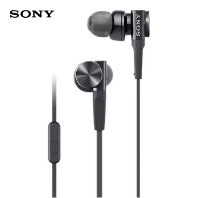 SONY MDR-XB75AP Headphones In-Ear Earbuds With In-Line Mic Black New In Box • $25.98