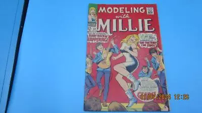 Modeling With Millie Comic # 54 Paper Dolls August 1965 Marvel Comics Super Hero • $39
