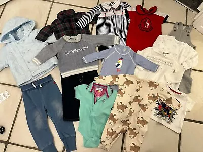 Baby Boys Designer Clothes 3-6 Months Ted Baker Next Gap John Lewis Calvin Klein • £12.99