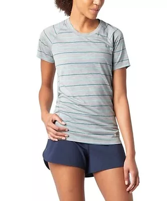 NWT Smartwool Women's Oasis Stripe Merino 150 Base Layer Tee  Size: Small • $29