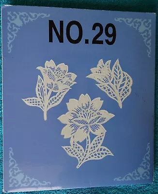 Brother Machine Embroidery Design Card  No. 29 And Paper Templates • £45