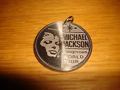 Michael Jackson Dangerous World Tour Mexican / Mexico Concert Coin Mega Rare • $126.28