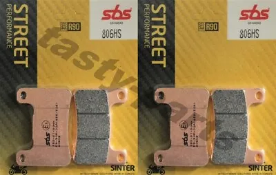 KAWASAKI Z1000SX 2011- 2018 SBS Sintered Front Brake Pads Set 806HS Sinter • £59.20