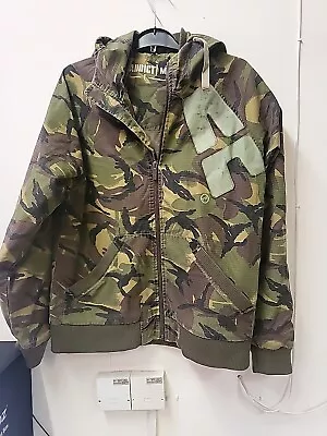 Army Style Bomber Mens Jacket Size M Addict Outerwear  • £7.99