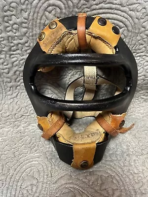 Vintage Catchers / Umpires Mask Wilson A3020 On Strap - H69 On Frame - 1950s? • $22.95