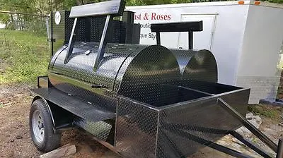 Big Hog Mobile Kitchen BBQ Smoker Trailer Food Truck Catering Concession Vending • $13999