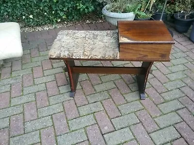£69.99 • Buy Vintage Oak Telephone Table Seat