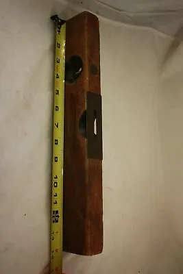 Vintage Stanley 14 Inch Wooden Level With SW Sweet Heart Logo Level # 104 • $19.97
