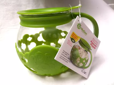 NEW In Box Ecolution Micro-Pop Microwave Popcorn Popper 1.5 Quart Green • $14.08