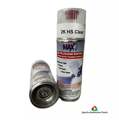 Spray Max Gloss HS Clear 2K Touch Up Top Coat Automotive 400ml • $45.95