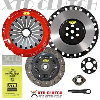 Xtd Stage 2 Clutch & Lighten Flywheel Kit Fits Tiburon Elantra Gl Gls Fx 2.0l • $155.97