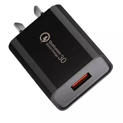 18W Qualcomm Quick Charge QC 3.0 Universal Super Fast USB Wall Charger AU Plug • $7.20