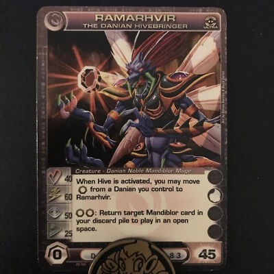$10.98 • Buy Chaotic Card Ramarhvir The Danian Hivebringer Premium Ultra Rare 
