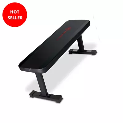 Flat Workout Bench Weight Training Gym Bench 600 Lbs Capacity By Marcy (SB-315) • $114.99