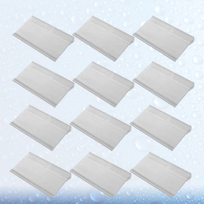 £10.54 • Buy 60 Pcs Retail Holder Plastic Label Holders Holder Shelf Bin Labels Clip On