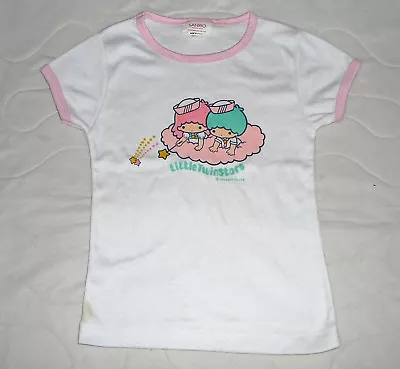 $54.98 • Buy Sanrio Original Little Twin Stars Vintage Tshirt Tee Shirt 1976 Girls Sz 6-8