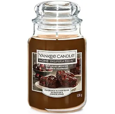 RARE Yankee Candle Red Velvet Brownie Large Jar (538g) (approx. 120 Hours) • £19.90