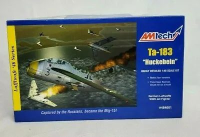 AMTech Ta-183 HUCKEBEIN German Luftwolfe WWII Jet Fighter 1/48 Plastic Model • $59.95