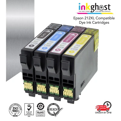 $23.60 • Buy Ink 👻 212XL Ink Cartridge Alternative For Epson Printer WF-2810 WF-2830 WF 2850