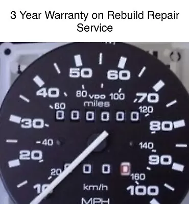 VW MK1 MK2 Jetta Golf Vanagon Speedometer Rebuild Service & Odometer Repair • $245