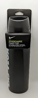 $22.50 • Buy Nike Hypercharge Insulated 24 Oz Stainless Steel Black Water Bottle Las Vegas