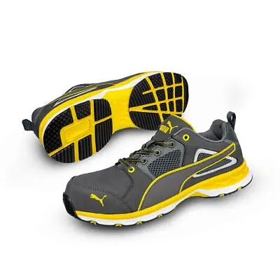$151.11 • Buy Puma Safety Range Pace 2.0 - Grey/Yellow Safety Work Shoe (643807)