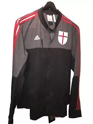 Adidas AC Milan Football Soccer Jacket 2014/15 Anthem Jacket Size Small *NEW* • £25