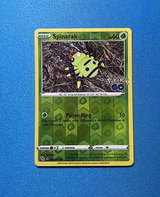 $10.95 • Buy Pokemon GO Peelable Card Spinarak 006/078 Peels Ditto Holo Card Mint NM