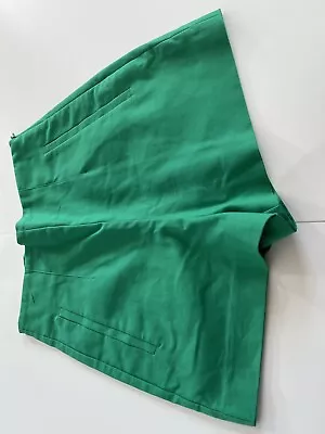 Zara Green Shorts Fitted Tailored Size Small Great Condition High Waisted • £15