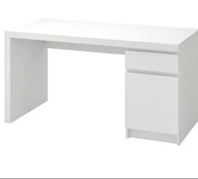 £50 • Buy Ikea White Malm Desk