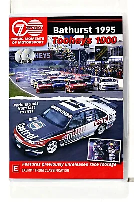 Magic Moments Of Motorsport : Bathurst 1995 1000 : 2 DVD Set Region 4 New Sealed • $15.01