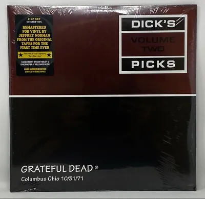 GRATEFUL DEAD Dick's Picks 2 Vinyl 2LP Columbus OH 10/31/71 In Hand 1527/3500  • $99