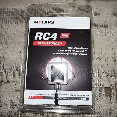 MyLaps RC4 Pro Direct Powered Personal Transponder (Black) MLP10R147 • $129.99