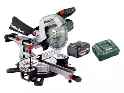 Metabo KGS18LTXBL254 18V 254mm Cordless Mitre Saw 4.0Ah Li-Power Charger Kit • £392.42