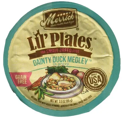 Merrick Lil' Plates Grain Free Dainty Duck Medley • $30.21