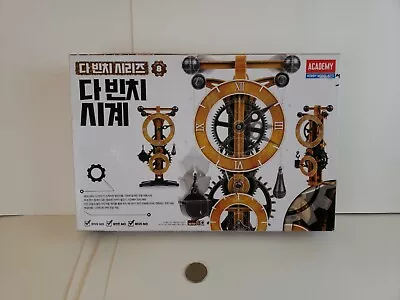 Academy Hobby Model Kit Da Vinci Series Clock Plastic #18177 - Complete • $29.99