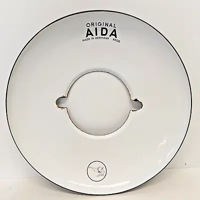 Vintage Porcelain Reflector For Aida Kerosene Lantern GERMANY • $69.99