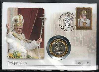 Pope Benedict: Wonderful Medals Letter  - Easter 2009 Resurrection Of Christ • $49.54