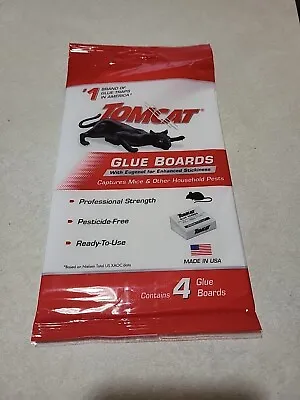 Tomcat Glue Boards With Immediate Grip Glue Pest Control Traps 4Traps NON-TOXIC • $7.50