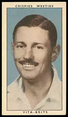 Crispies Weeties - 'Leading Cricketers' #24 - R. Niehuus (South Australia) (1... • $5.01