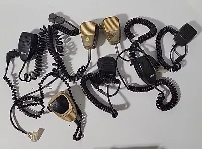 Ham Radio Microphones Motorola Shure GE Pheonix (huge Lot) • $24.99