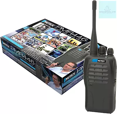 Mitex PMR446 License Free Two Way Radio Single Pack • £122.08