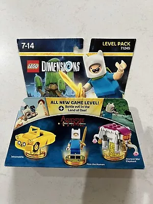 LEGO DIMENSIONS 71245 Adventure Time Level Pack Finn The Human PS4 Xbox Jake • $119