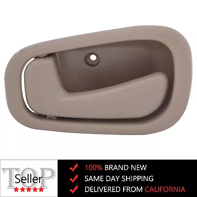 Left Beige Interior Door Handle For 1998-2002 Toyota Corolla FL RL Driver Side • $7.99