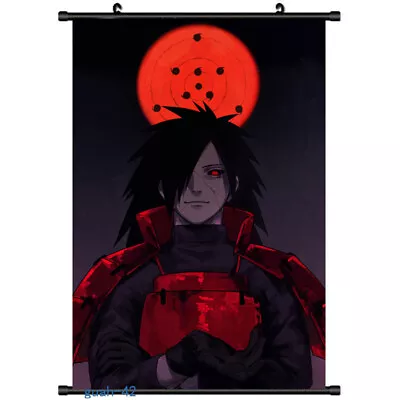 Uchiha Madara Anime HD Print Scroll Poster Wall Art Picture Canvas Hoom Decor • $9.99