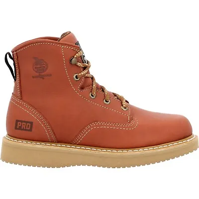 Georgia Men's 6  Lace-up Limited-edition Wedge Work Boots Gb001pro - All Sizes • $149.95