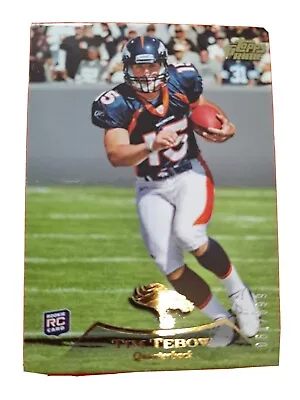 $6.95 • Buy 2010 Tim Tebow Topps Prime GOLD Rookie Numbered # Various/699 Card. 7 Available